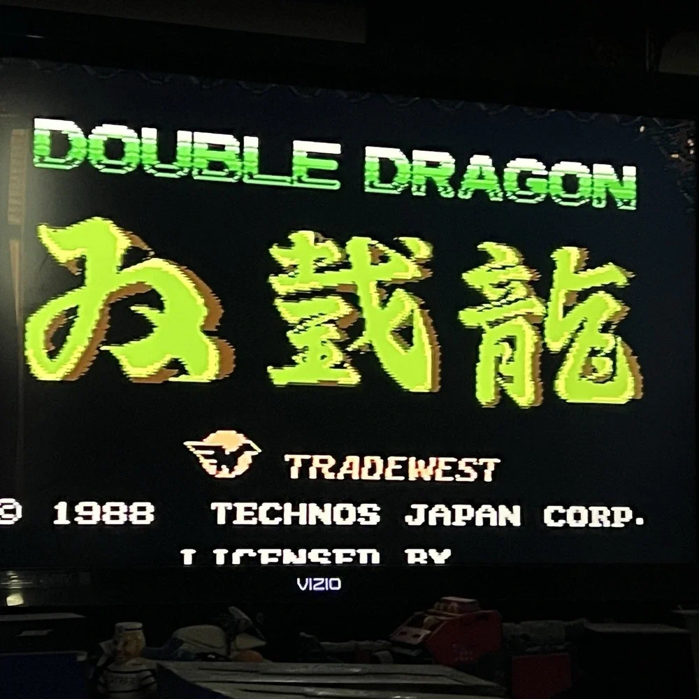 Double Dragon (Nintendo NES, 1988) Video Game Cartridge Tradewest